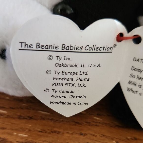 TY Retired Beanie Baby, Daisy, The Cow. - Picture 4 of 8